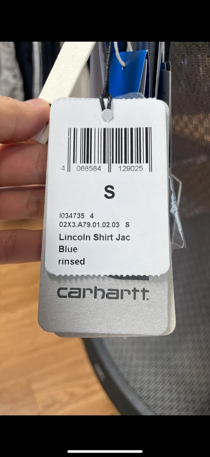 칼하트 데님 자켓 / 칼하트 아우터 / Lincoln Shirt Jac  상품이미지3