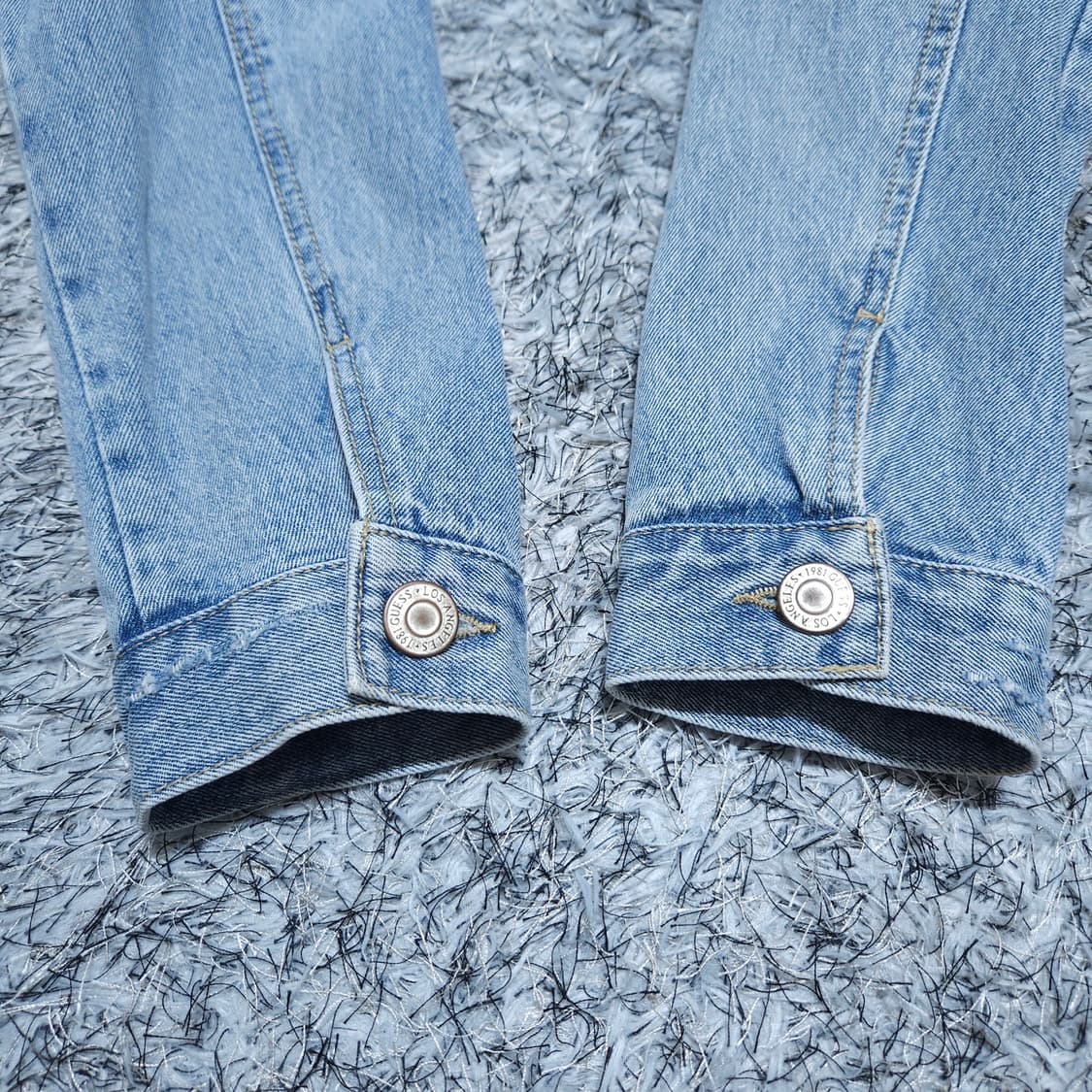 게스) XL 남자 데님자켓 청자켓 / 왕눈이샵 상품이미지6