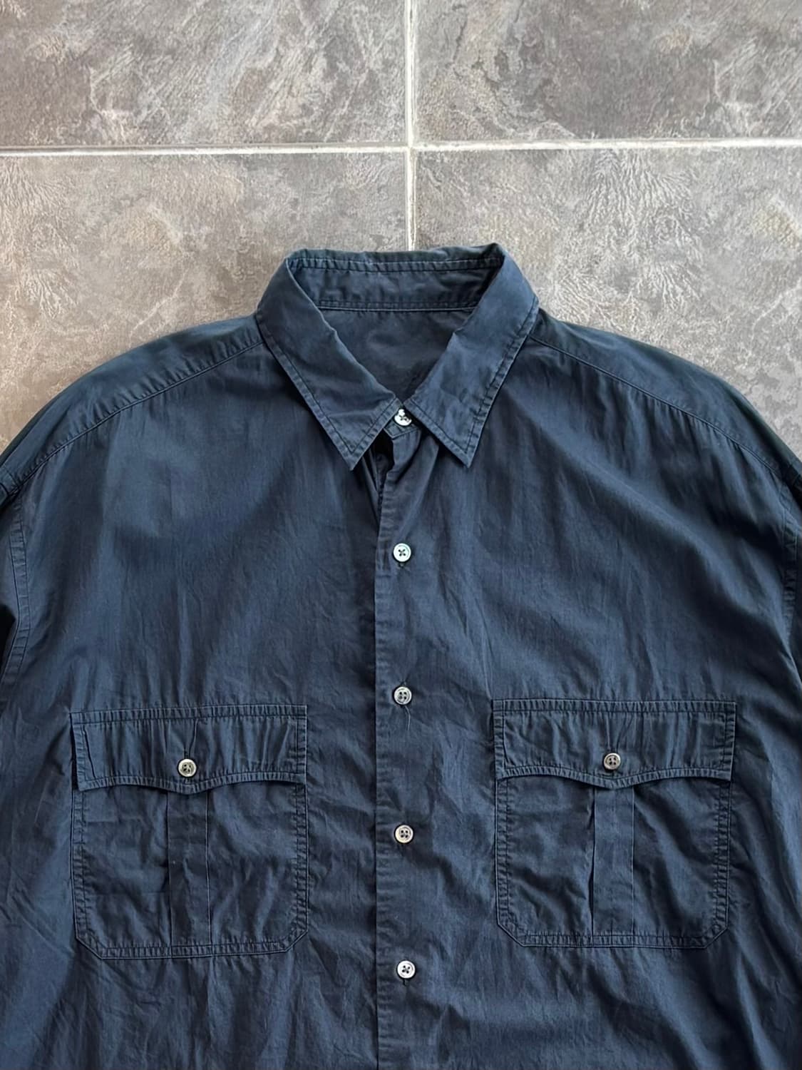 Porter Classic - ROLL UP COTTON SHIRT 상품이미지1