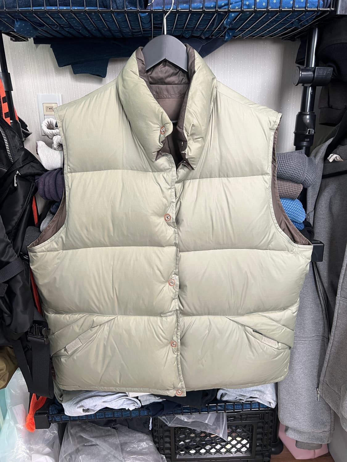 아웃스탠딩 패딩 조끼 베스트 L 상품이미지1