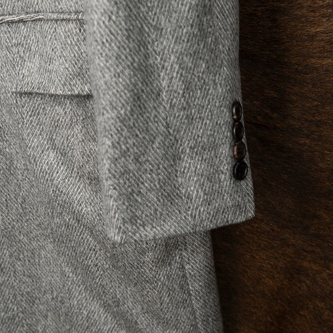 [103] 90s LANCETTI 콜롬보 퓨어 캐시미어 코트  상품이미지3