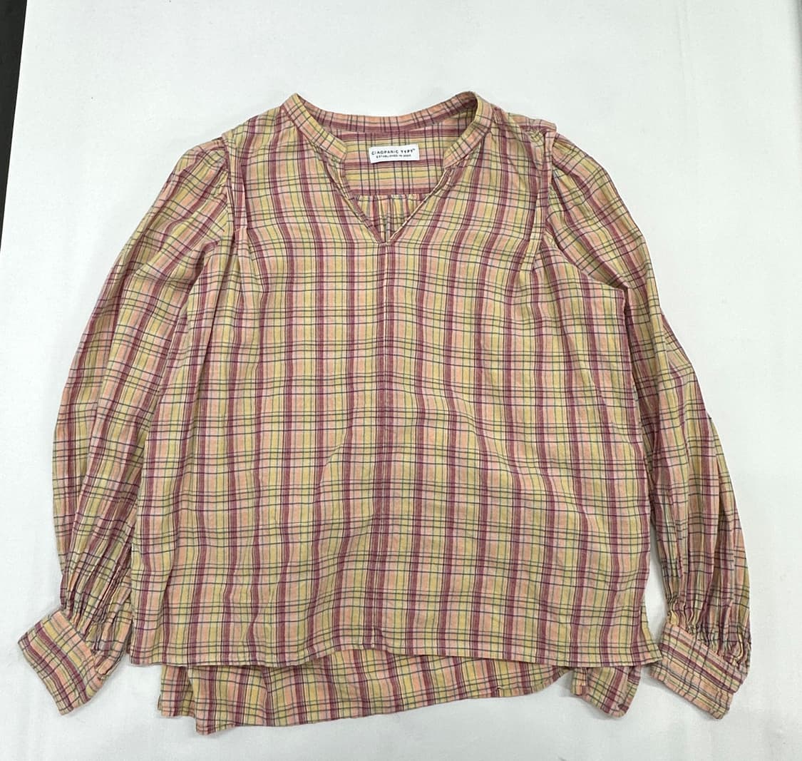 🍇하구미의 체크 러블리 코디세트 🍇 셔츠 블라우스 괴짜 그런지 히피 상품이미지5