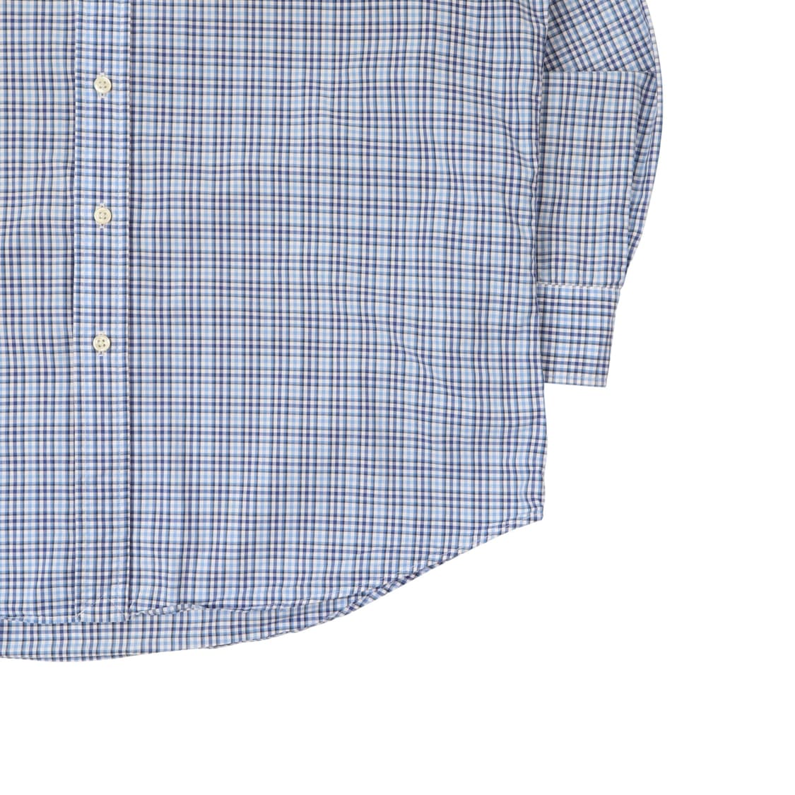 폴로 랄프로렌 라이트 블루 체크 스트레치 셔츠 상품이미지4