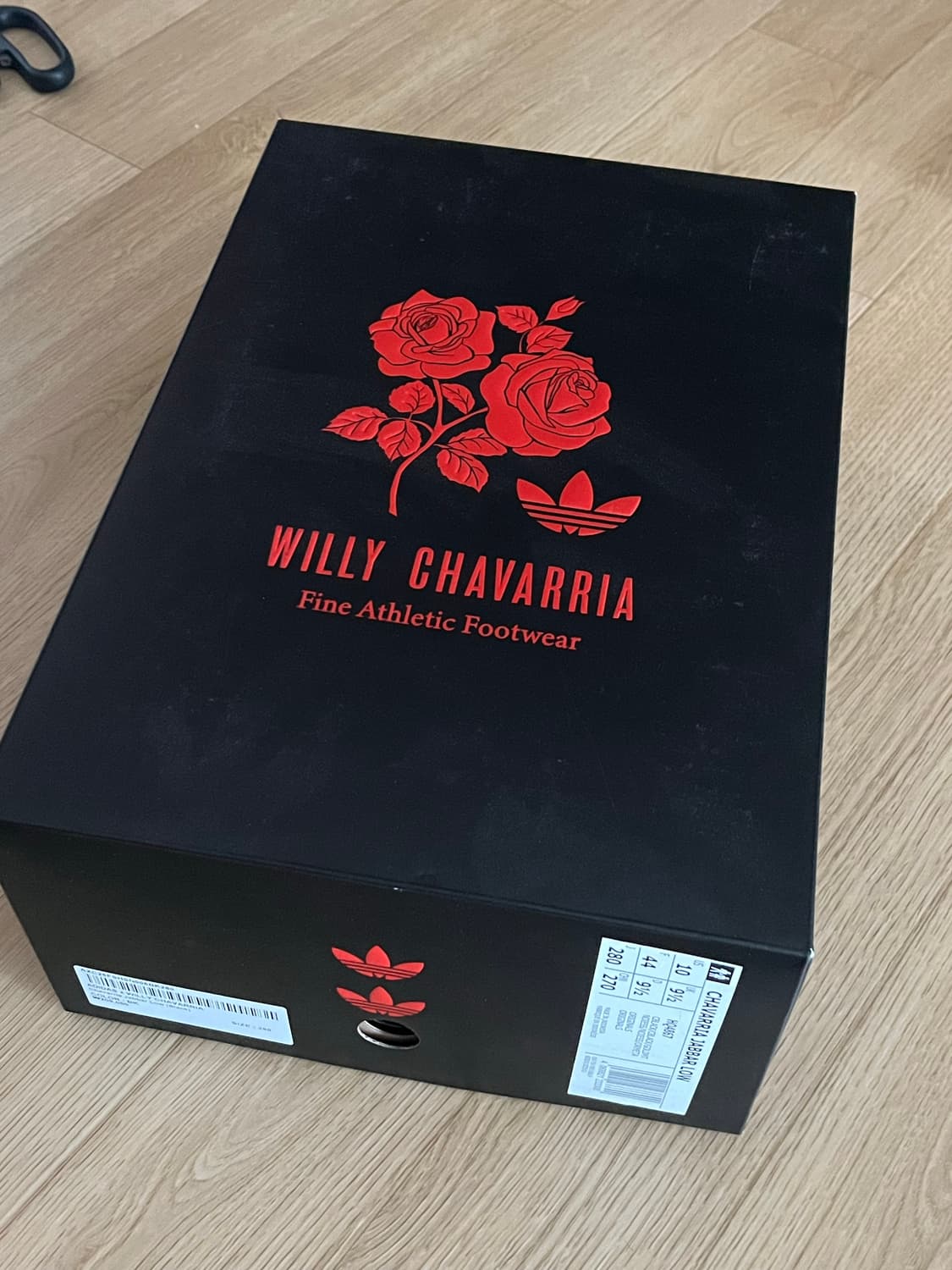 (새상품)아디다스x윌리 차바리아 자바 로우 코어 블랙 골드 메탈릭 280 상품이미지3