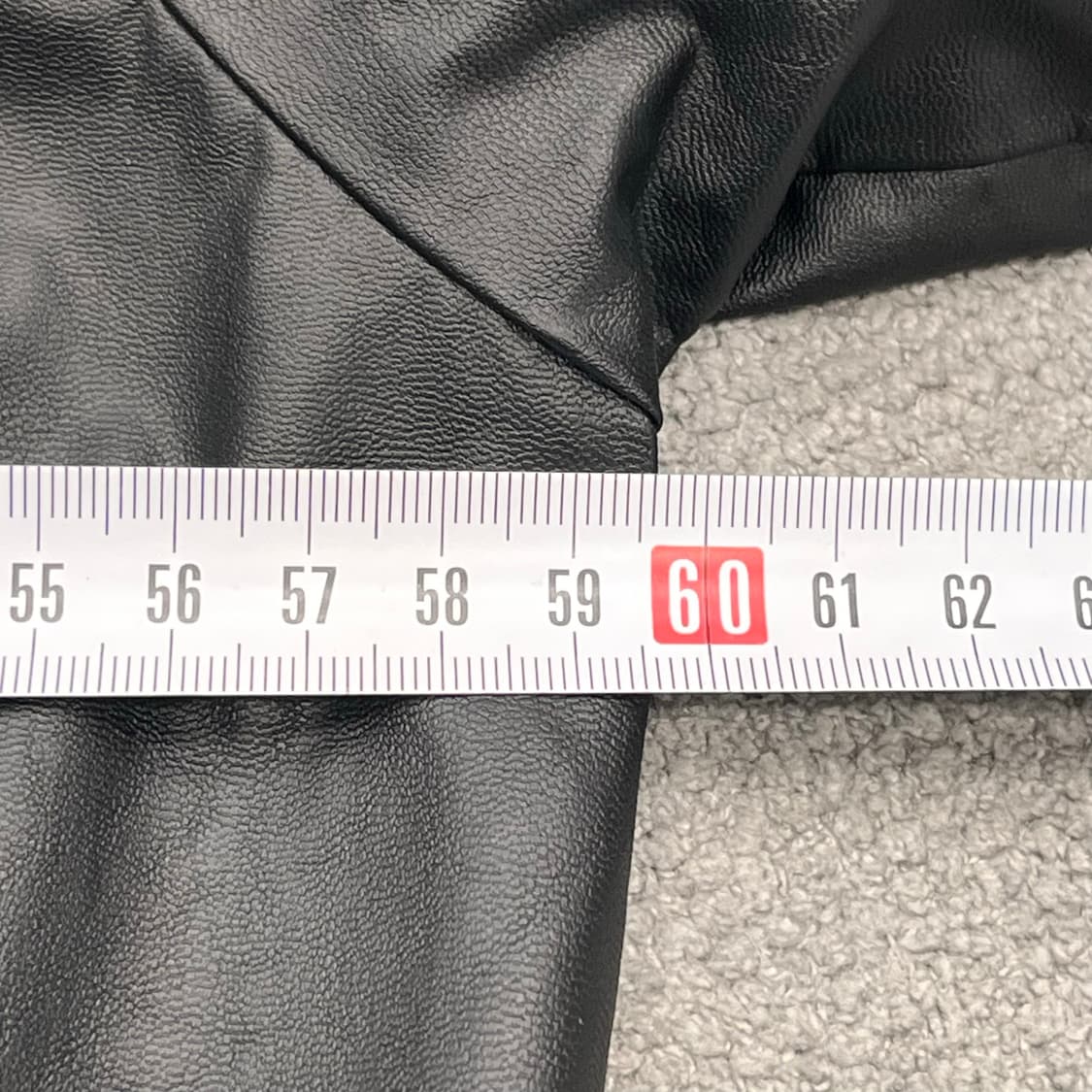 F 1011갤러리 자수 로고 레더 투웨이 집업 자켓 상품이미지7