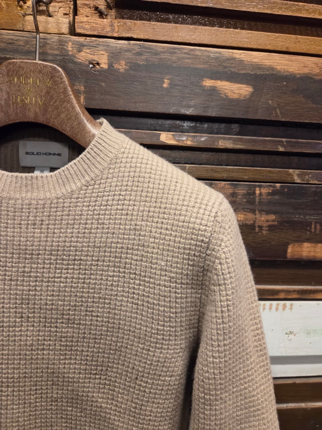 솔리드옴므 니트 상품이미지6