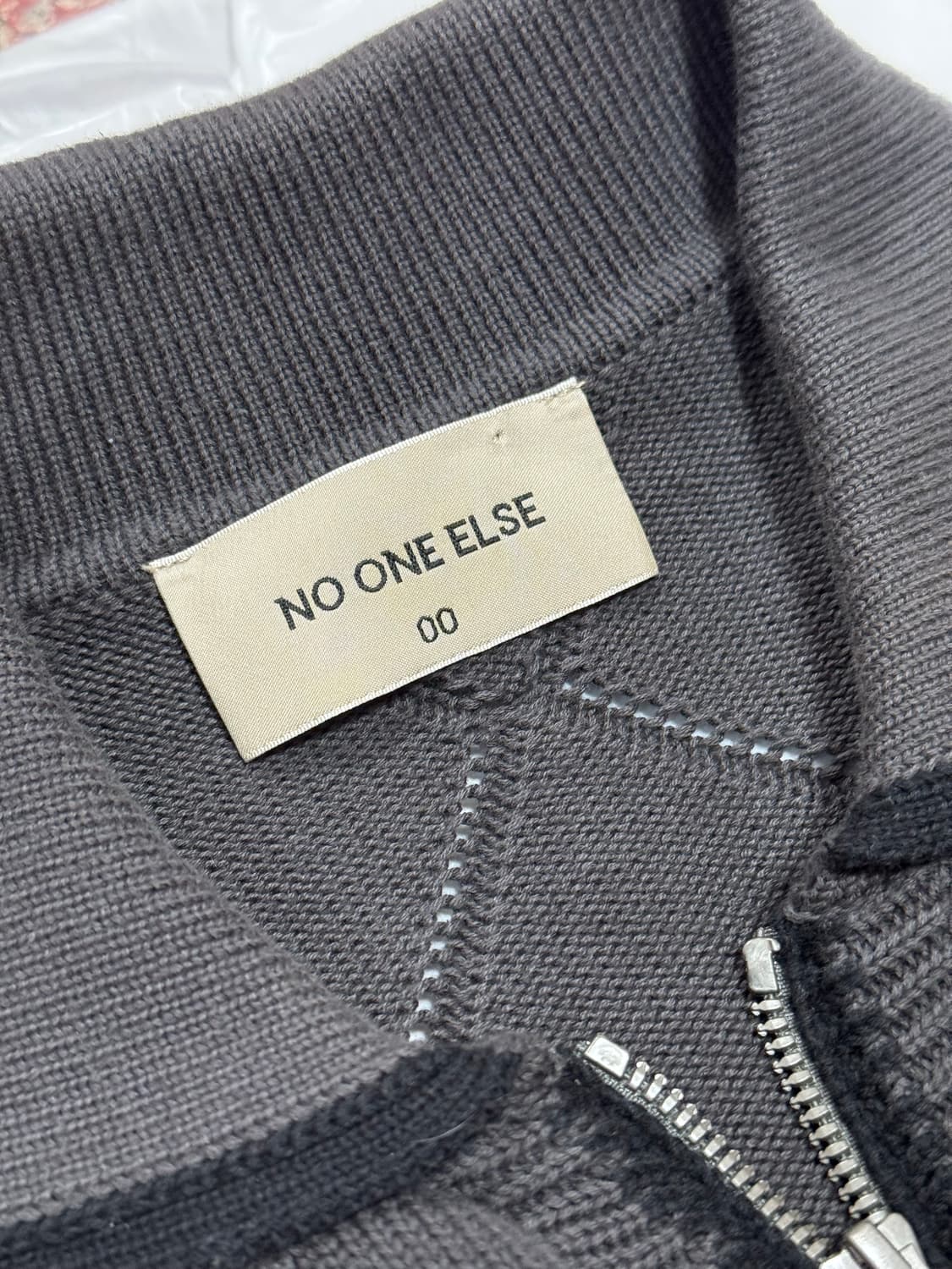 no one else / 노원엘스 패턴 집 가디건 상품이미지4