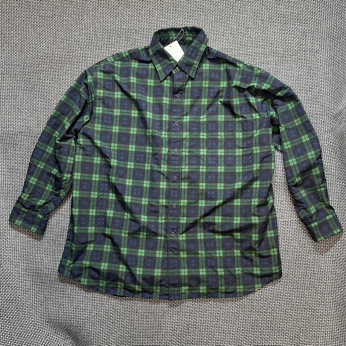 Burlap Outfitter 나일론 체크 자켓 상품이미지1