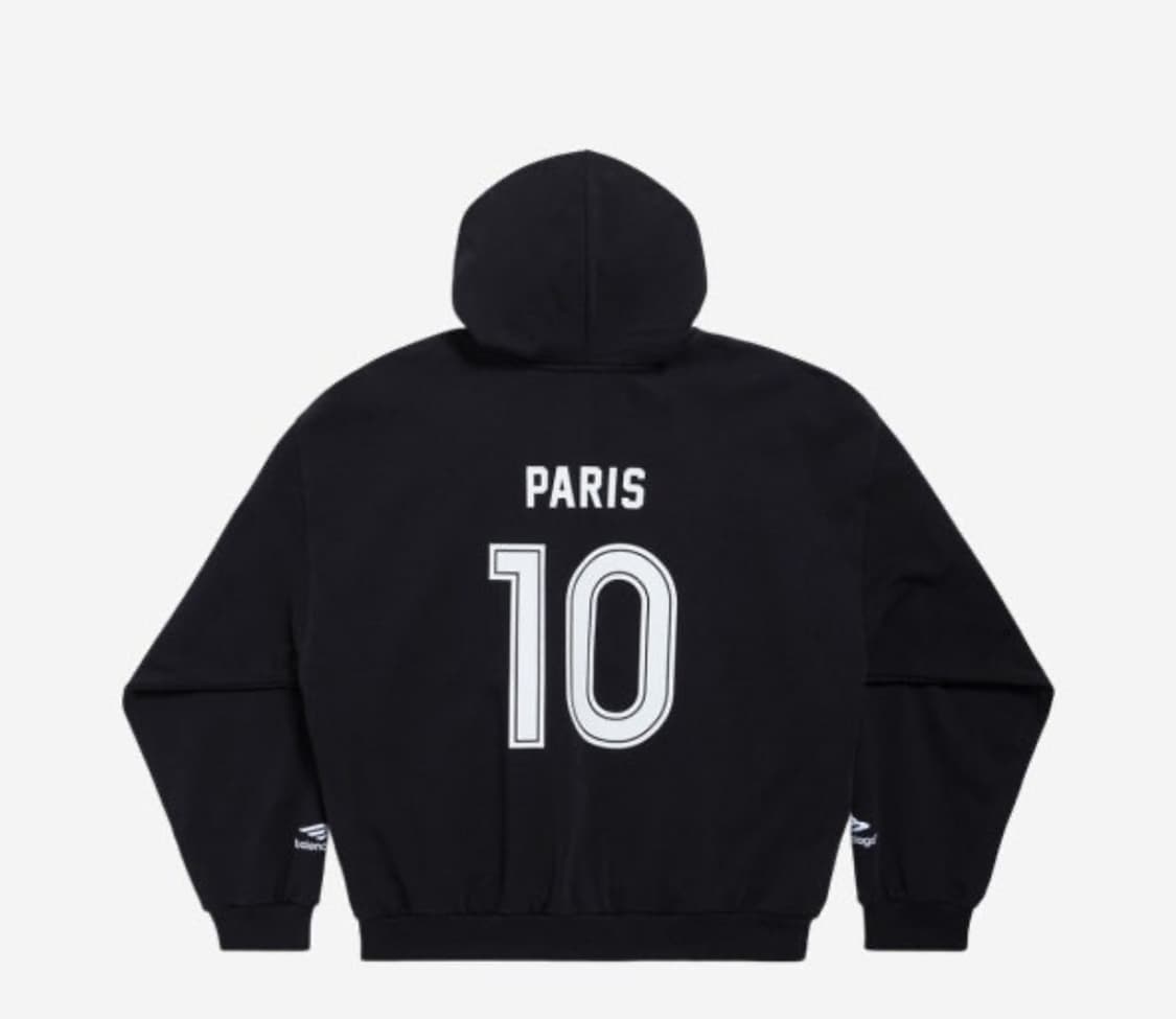 발렌시아가 파리 사커 후드집업 M 상품이미지3