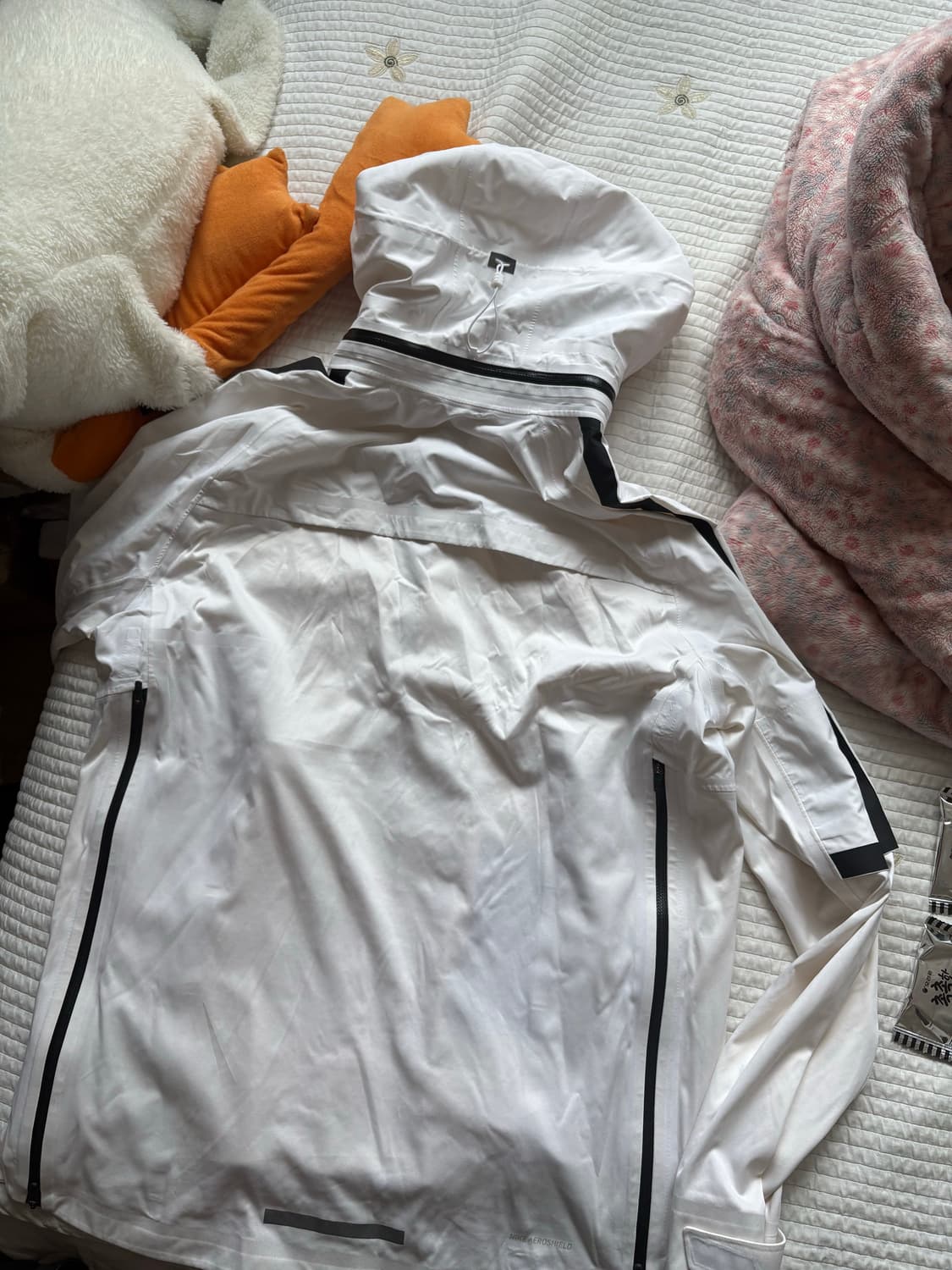 빈티지 나이키 바람막이 화이트 L 상품이미지5