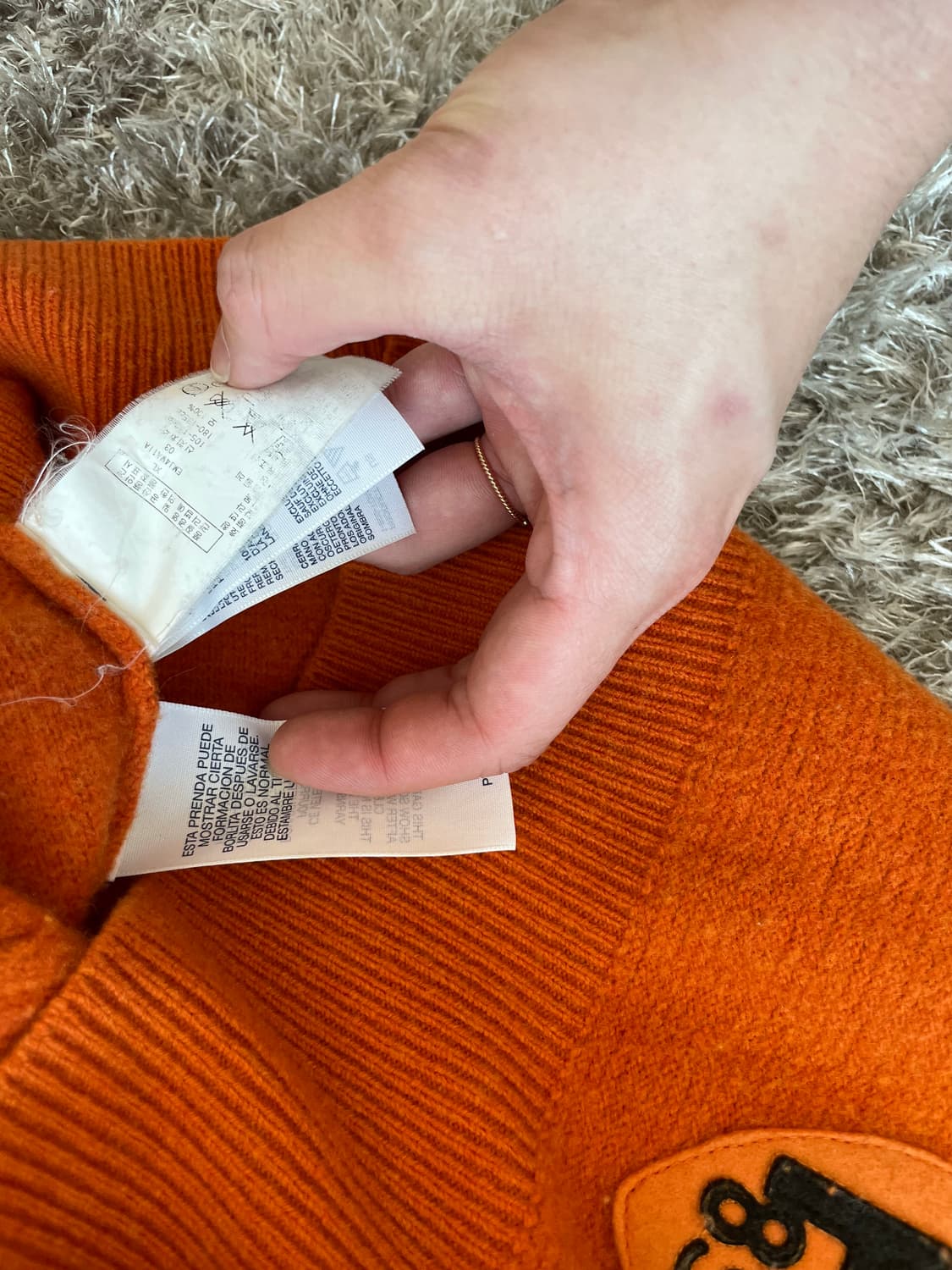 정품 타미힐피거 니트후드집업 xl 상품이미지3