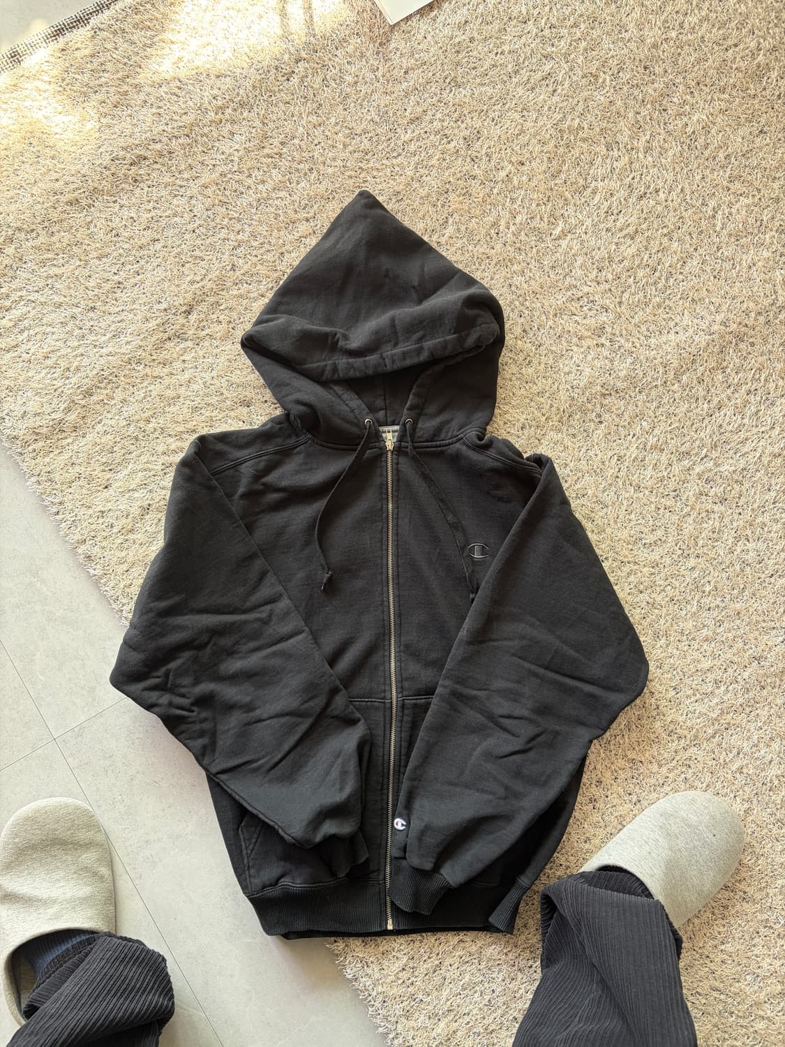 챔피온 vtg 후드집업 M 상품이미지4