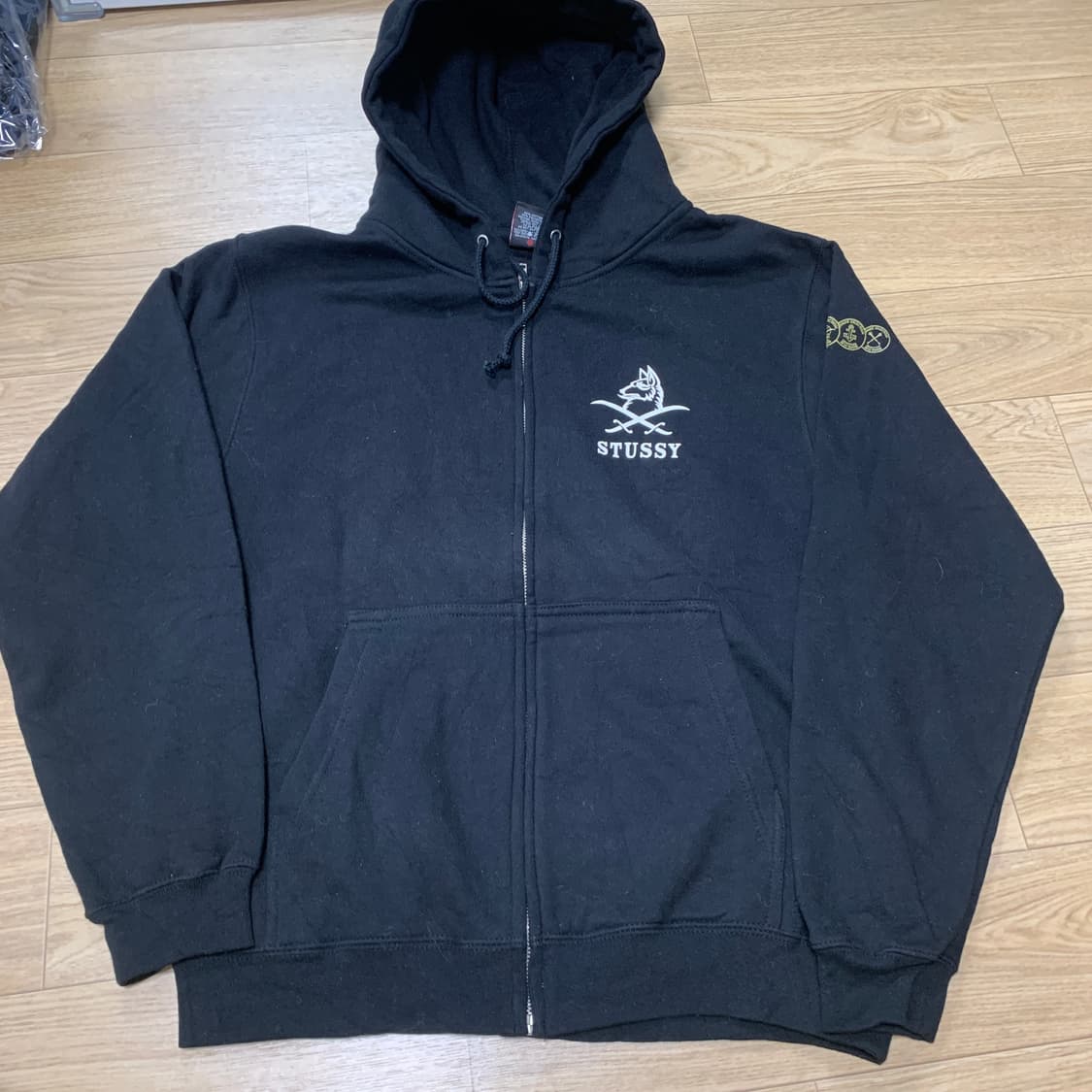 S)Stussy 스투시 울프팩 00's 후드집업 상품이미지1