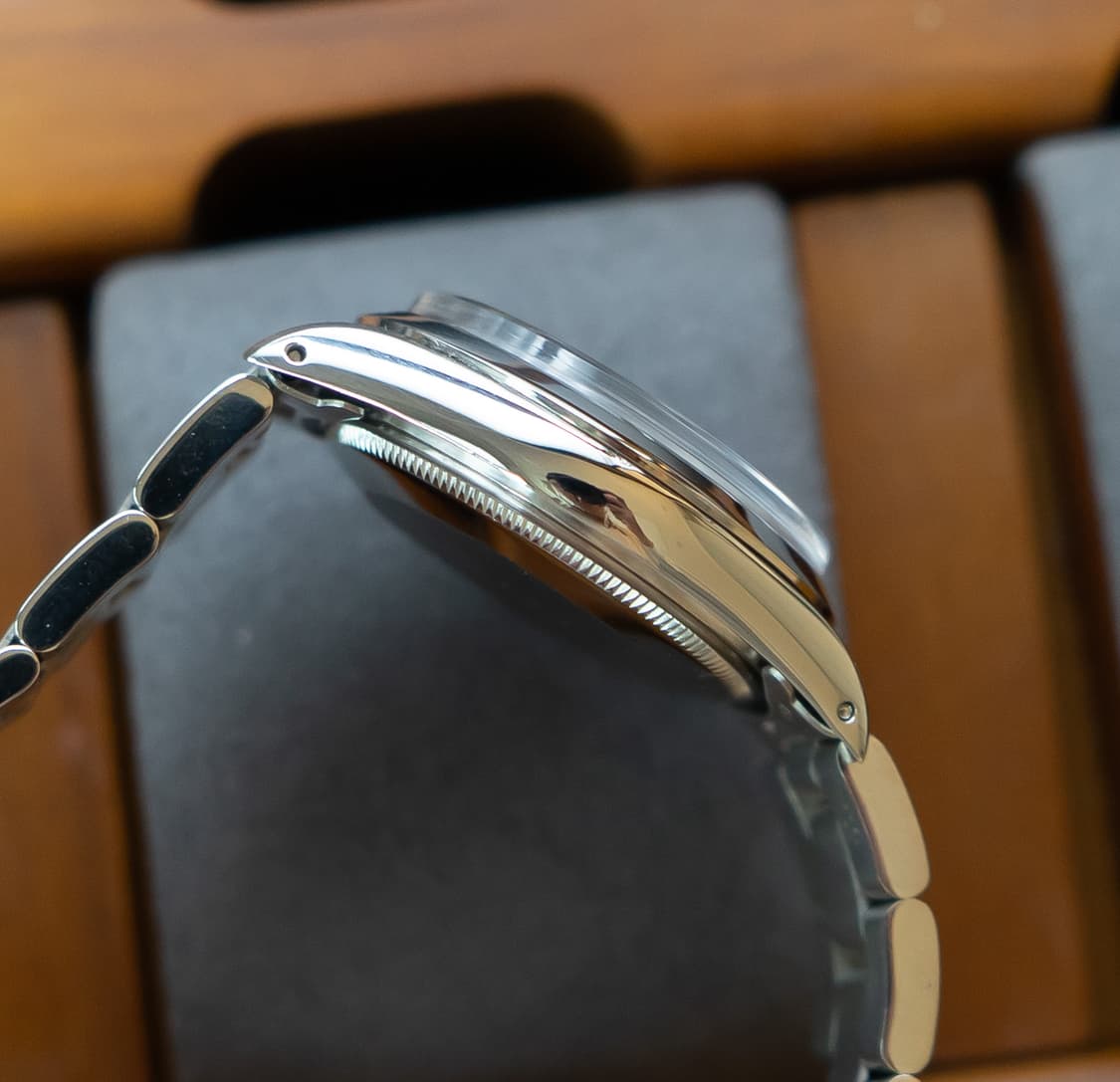 롤렉스 오이스터 퍼페츄얼 15000 청판 오토매틱 빈티지 시계 상품이미지4