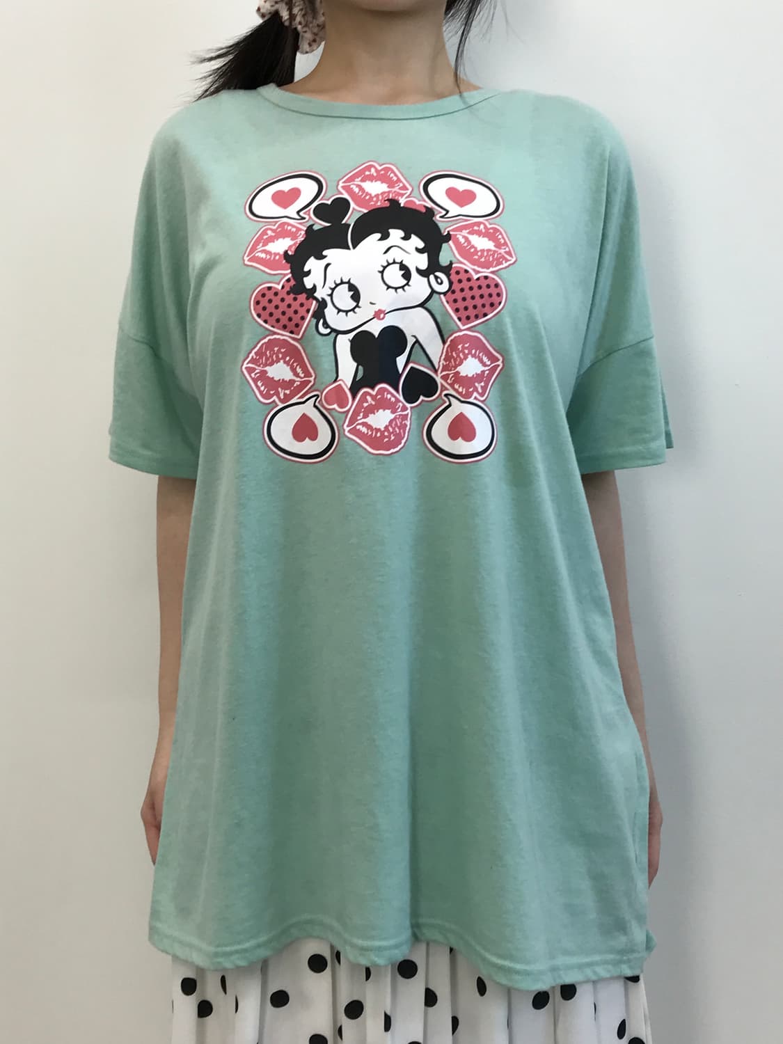 Betty Boop Graphic T Shirt 상품이미지3