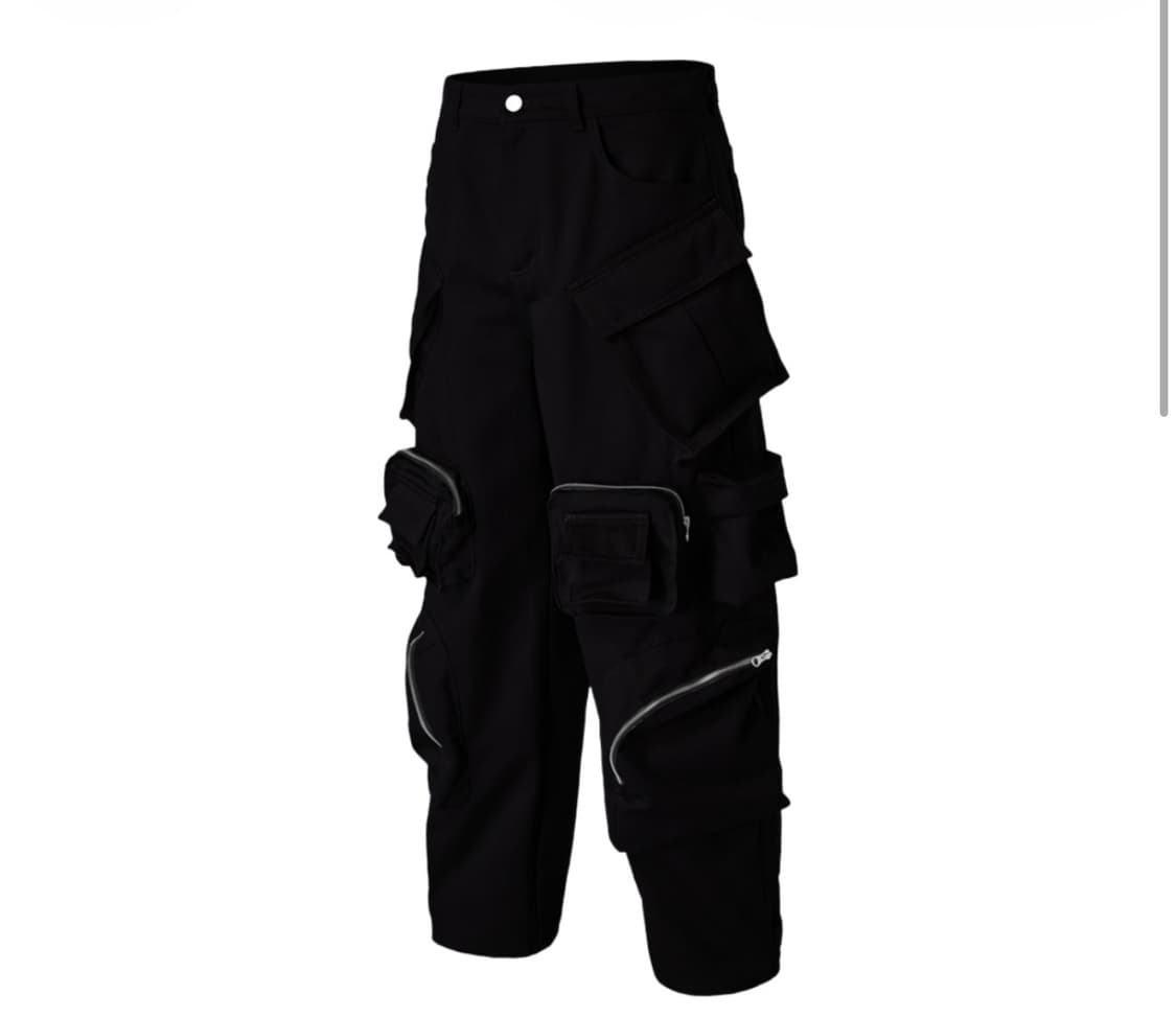 논노드 메카닉 카고 팬츠 블랙(2) 상품이미지1