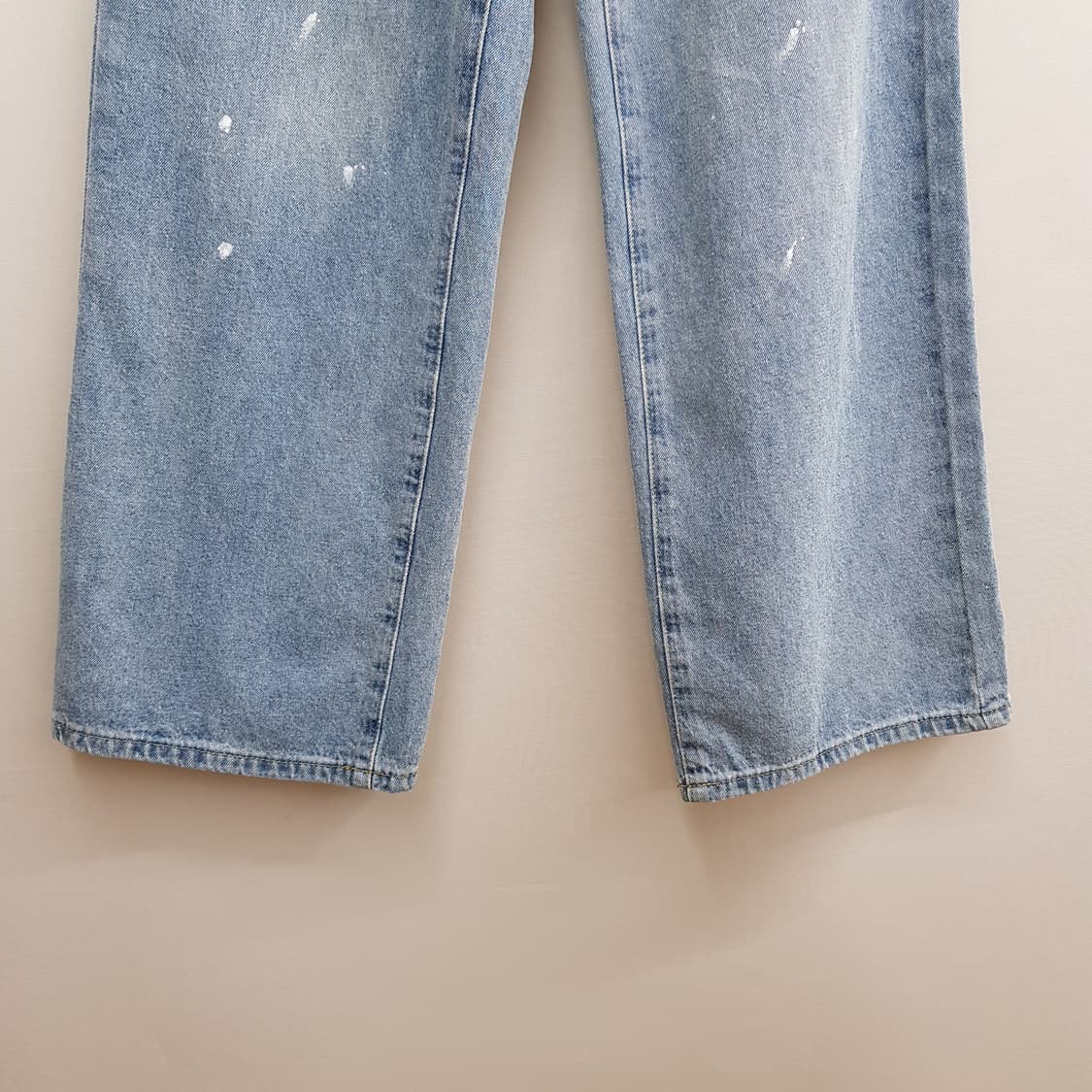 MM6 메종마르지엘라 페인트 디테일 와이드 데님 팬츠 36사이즈 상품이미지3