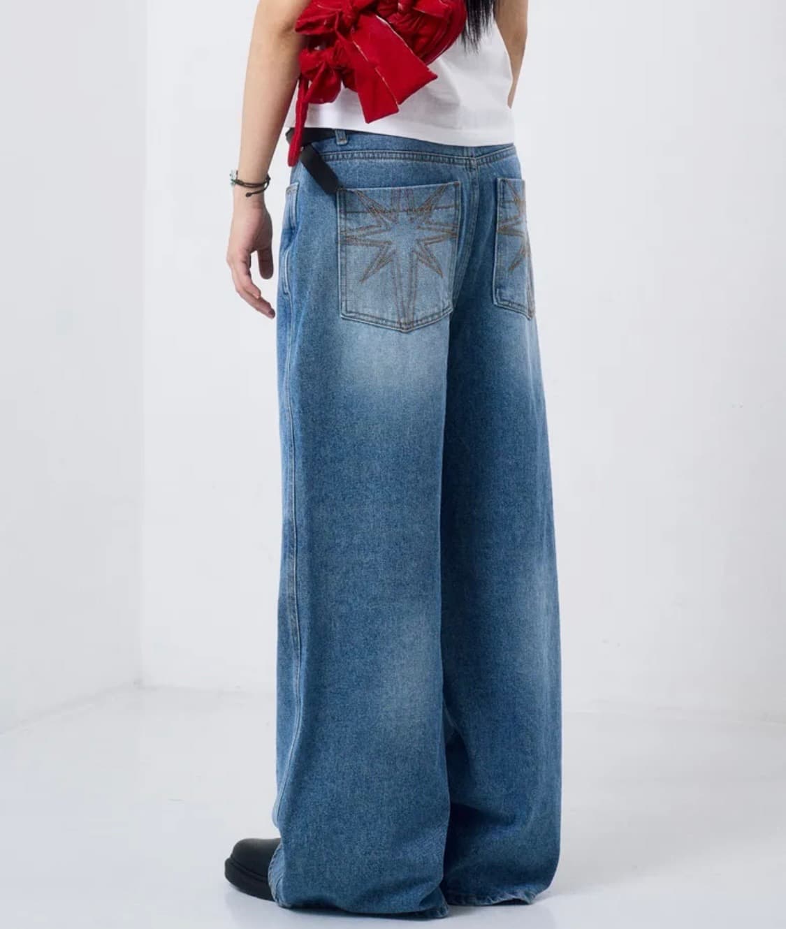 이우가마카라스 데님 1사이즈 상품이미지4