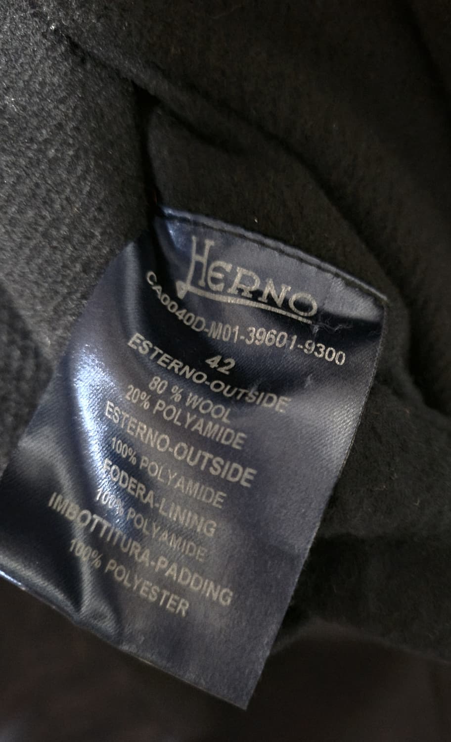 정품) 에르노 구스 패딩 코트  상품이미지10