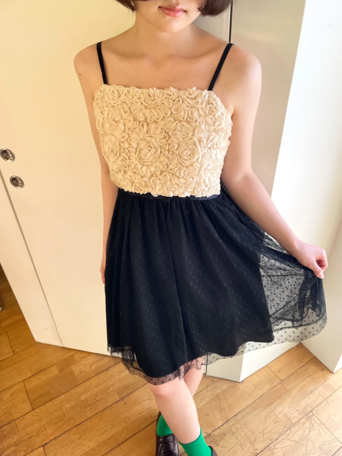flower dot dress 상품이미지3