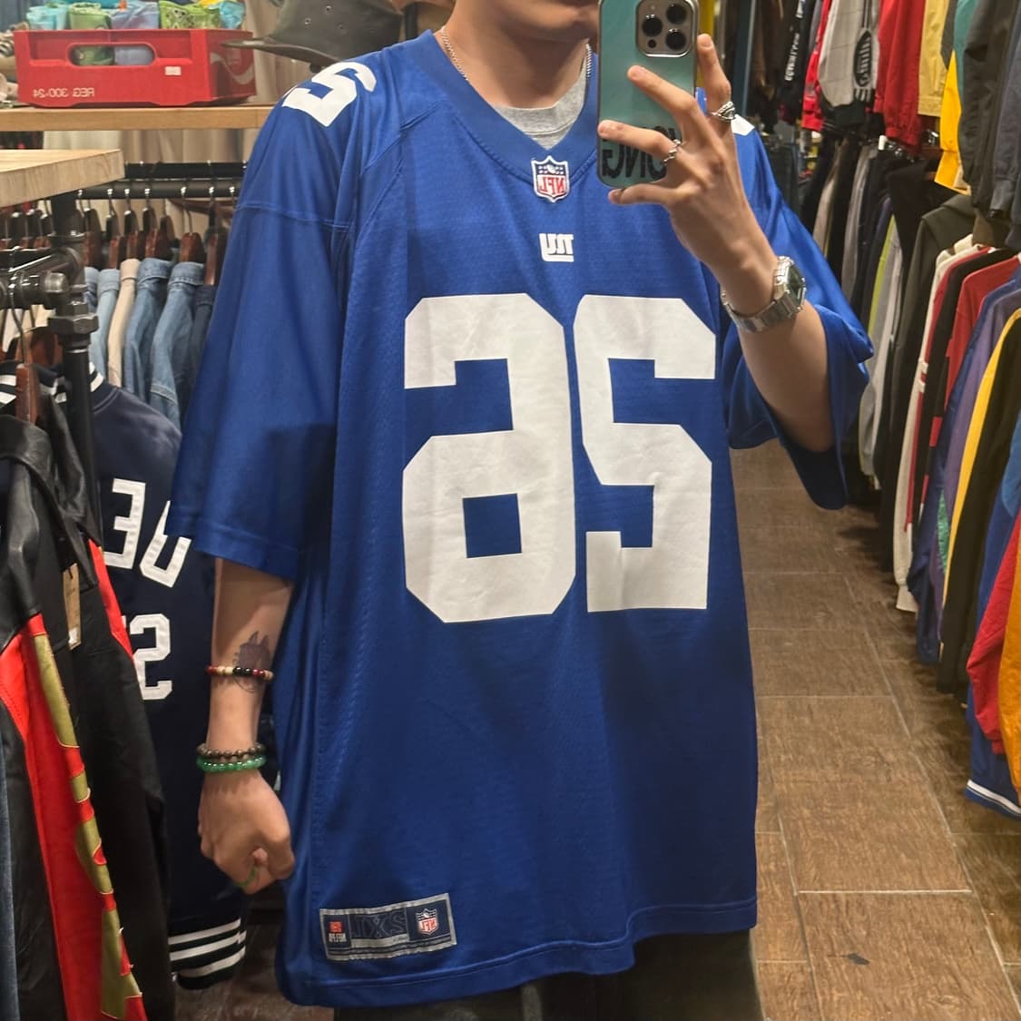 [HI] NFL 반팔져지 블루 상품이미지4