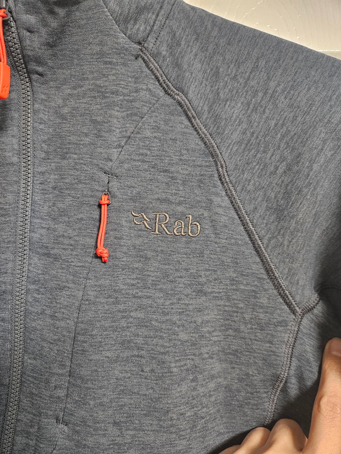 랩(Rab) 넥서스 하프집업 미드레이어 블루 상품이미지3