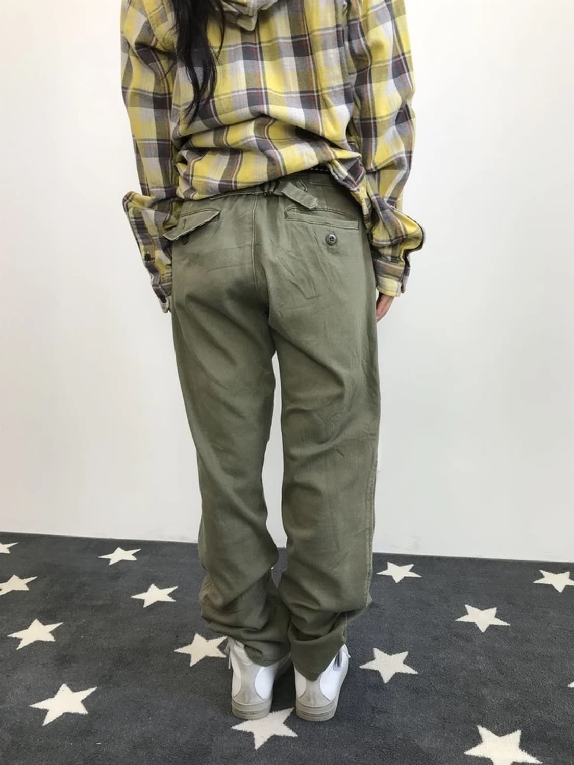 Beams Heart Olive Stretch Chino Pants 상품이미지2