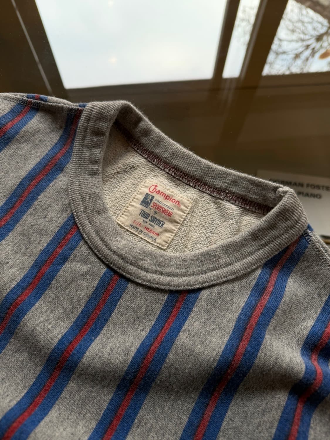 챔피온 리버스위브x토드스나이더 맨투맨 남성100 상품이미지7