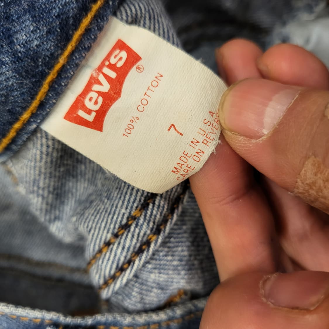 90s 리바이스 청바지 501 (26) made in USA  상품이미지9