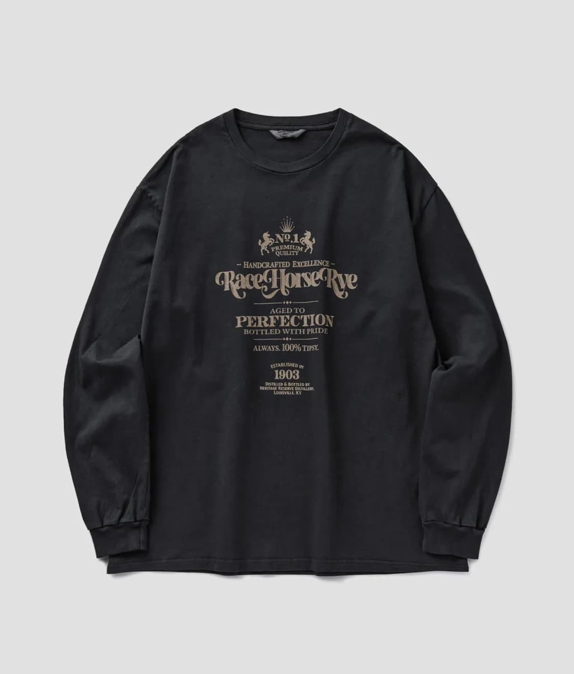 [M] 유니온블루 프린팅 긴팔티 롱슬리브 상품이미지1