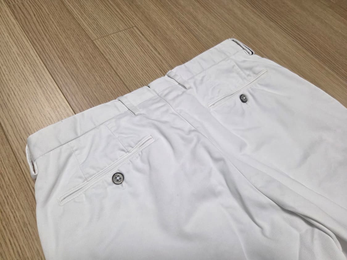 PT 01  x beams  별주  화이트 치노 팬츠 상품이미지7