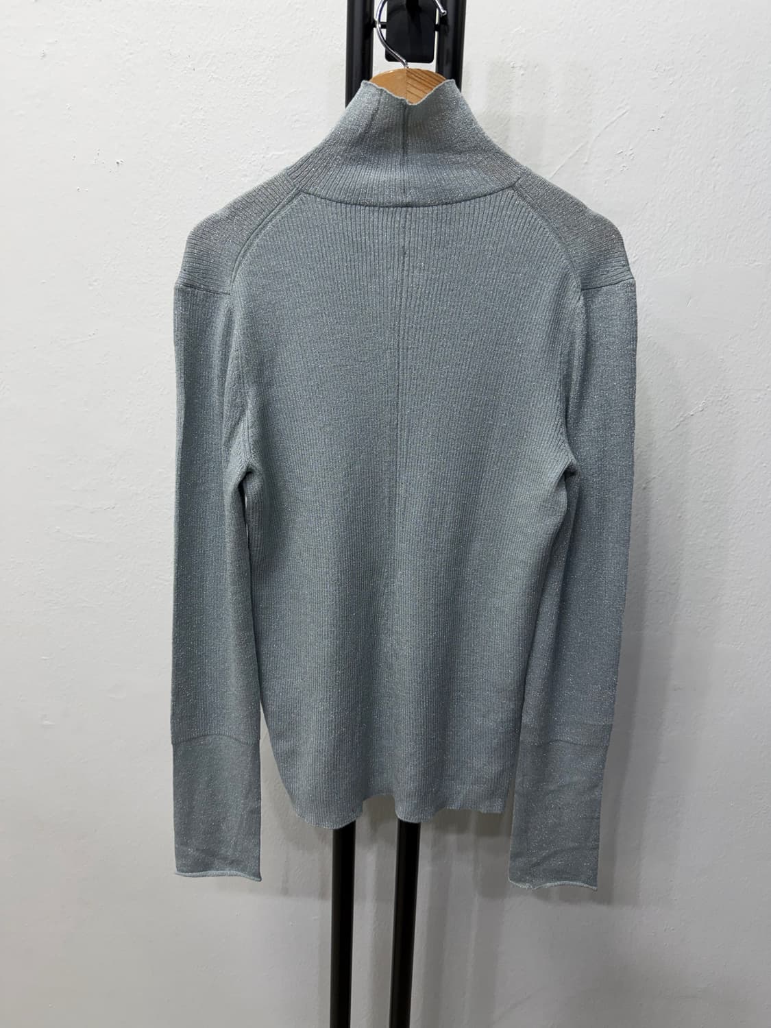 정품) TIME 타임 한섬 반목 폴라 니트 90F 상품이미지4