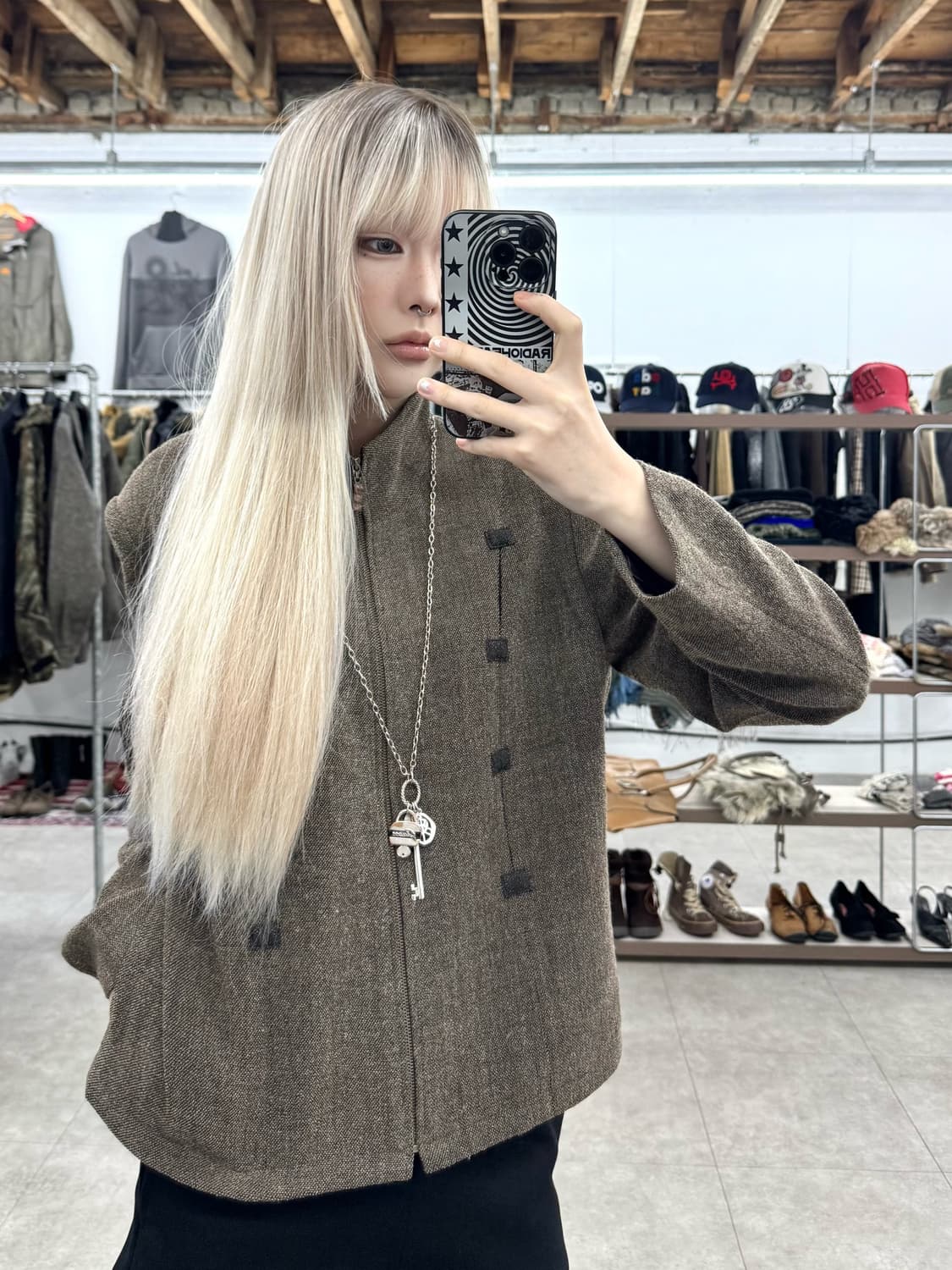 Bon Deux 절개 자켓 상품이미지3