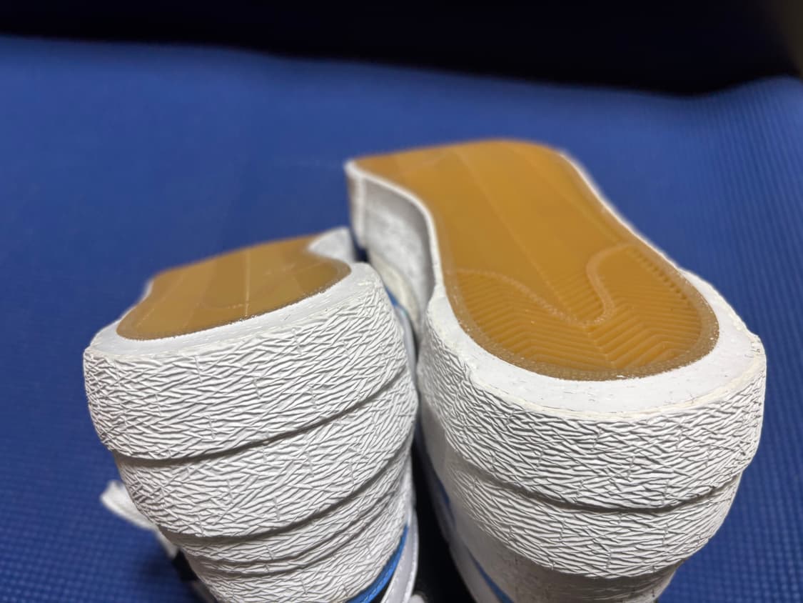 (새상품) 나이키 사카이 블레이저 미드 화이트블랙 285 상품이미지7