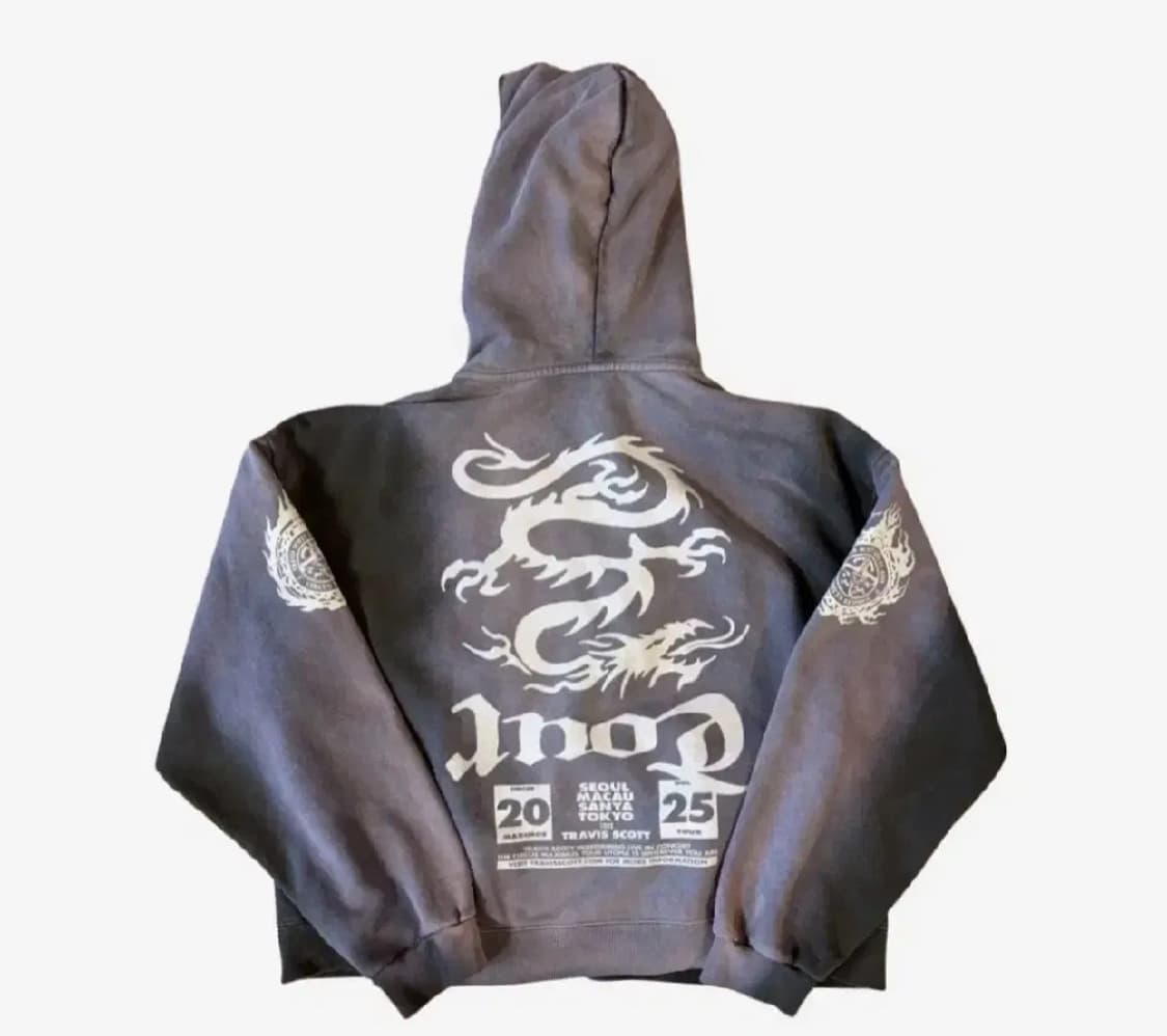 트래비스 스캇 머천 후드집업 [L] 상품이미지2