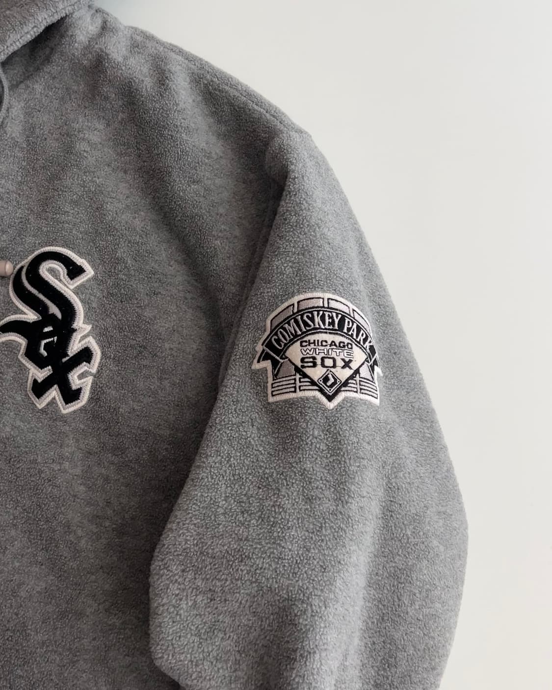 MLB 시카고 화이트삭스 플리스 후드 자켓 100 상품이미지4