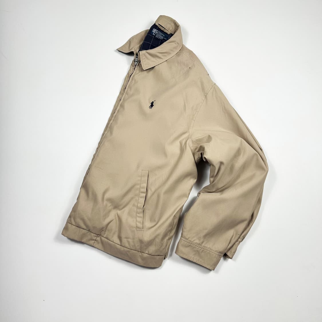 폴로 랄프로렌 코튼 블루종 베이지 L 상품이미지1