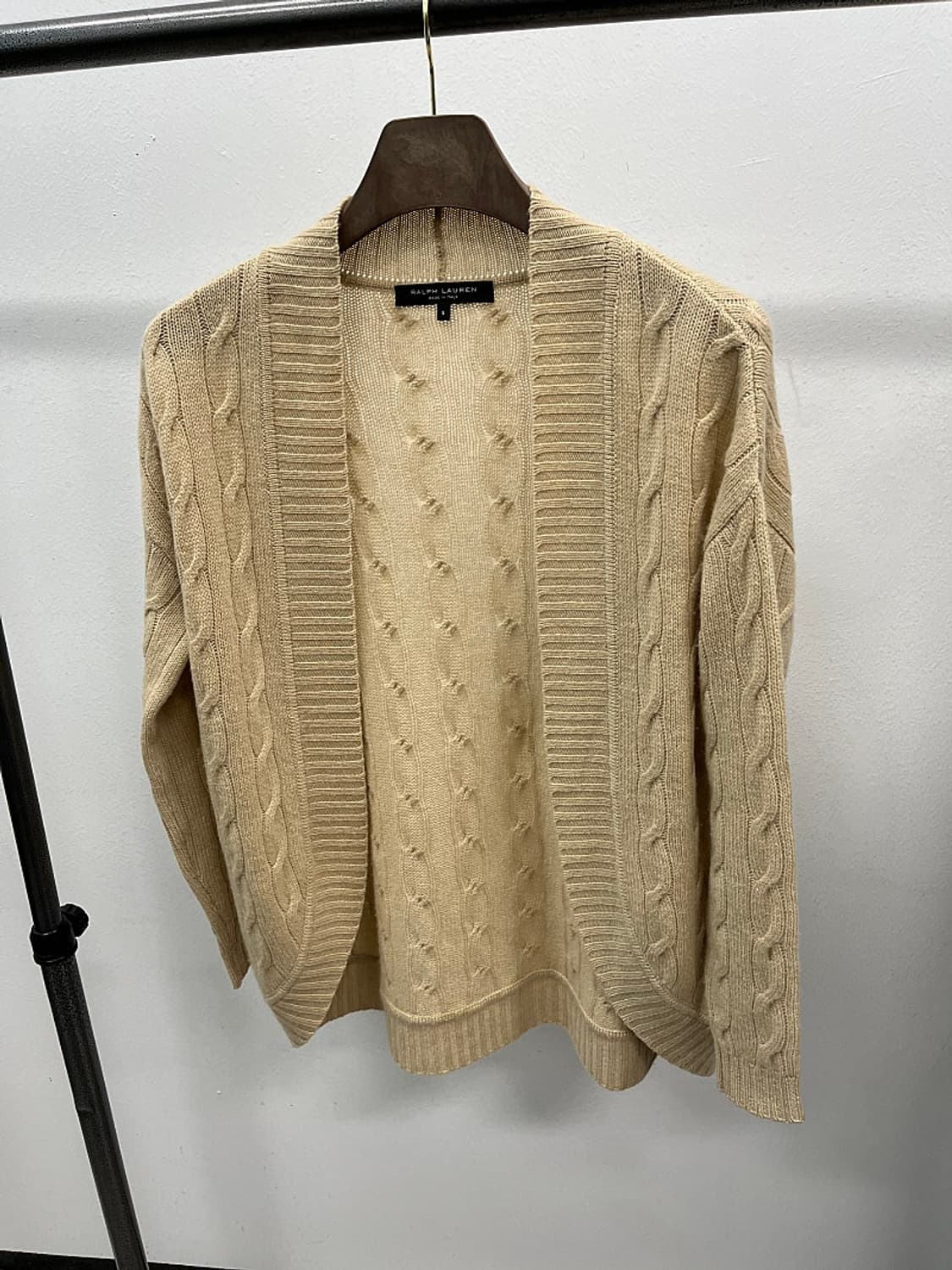 여) 랄프로렌 이태리 캐시미어100% 가디건  상품이미지1