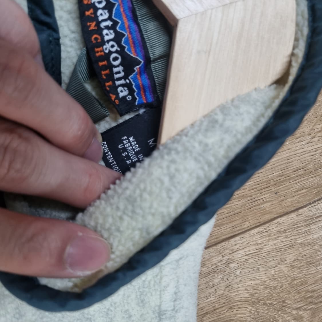 파타고니아 신칠라 오트밀그린 usa 생산 m 상품이미지7