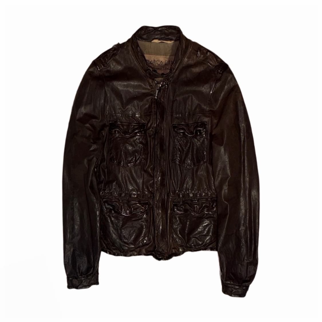 Giorgio Brato Vegetable Leather Jacket 상품이미지1