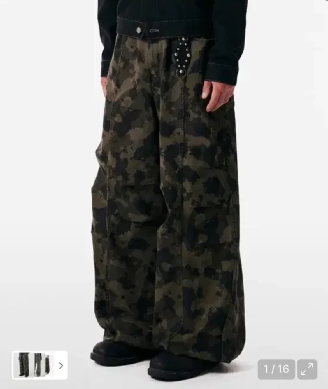 aakam 아캄 카모 팬츠 1사이즈 상품이미지1
