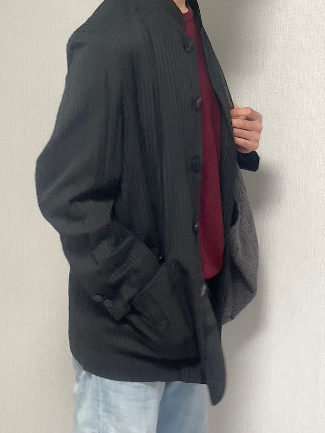 이세이미야케 스탠드카라 셔츠 자켓 상품이미지3