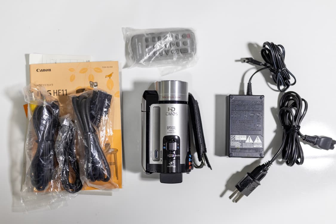 Canon Ivis HF11 / 빈티지 디지털 캠코더 상품이미지9