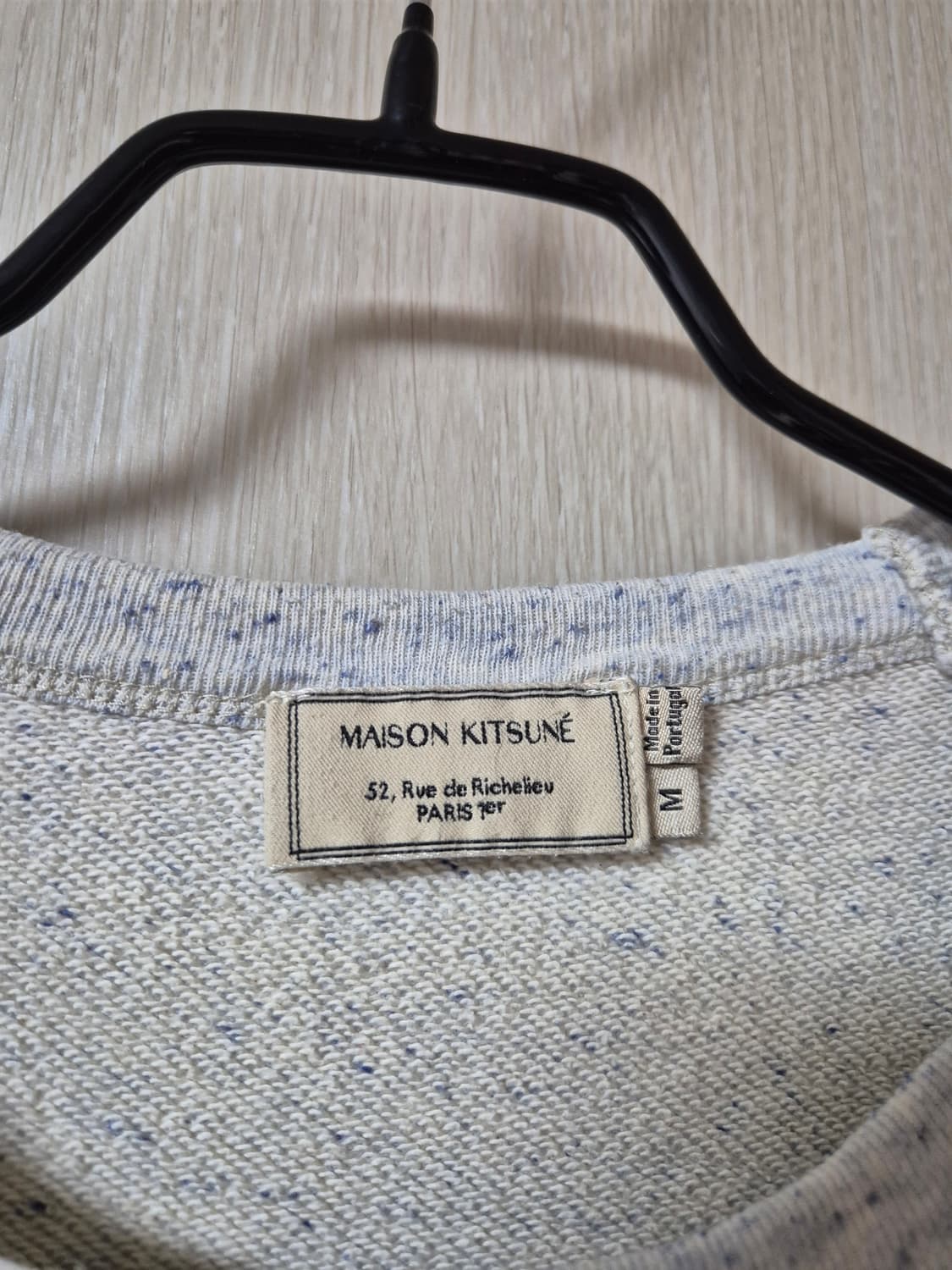 (정품) 메종키츠네  맨투맨 티셔츠 스웻셔츠 M 남성 상품이미지4