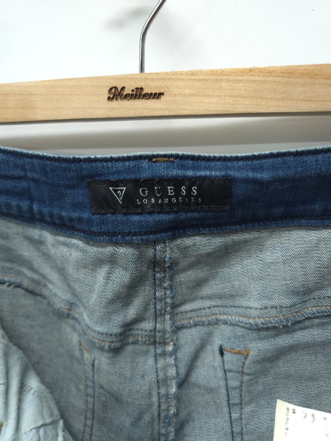 게스(GUESS) 중청 슬림 스트레이트 데님 팬츠 (32사이즈) 상품이미지7