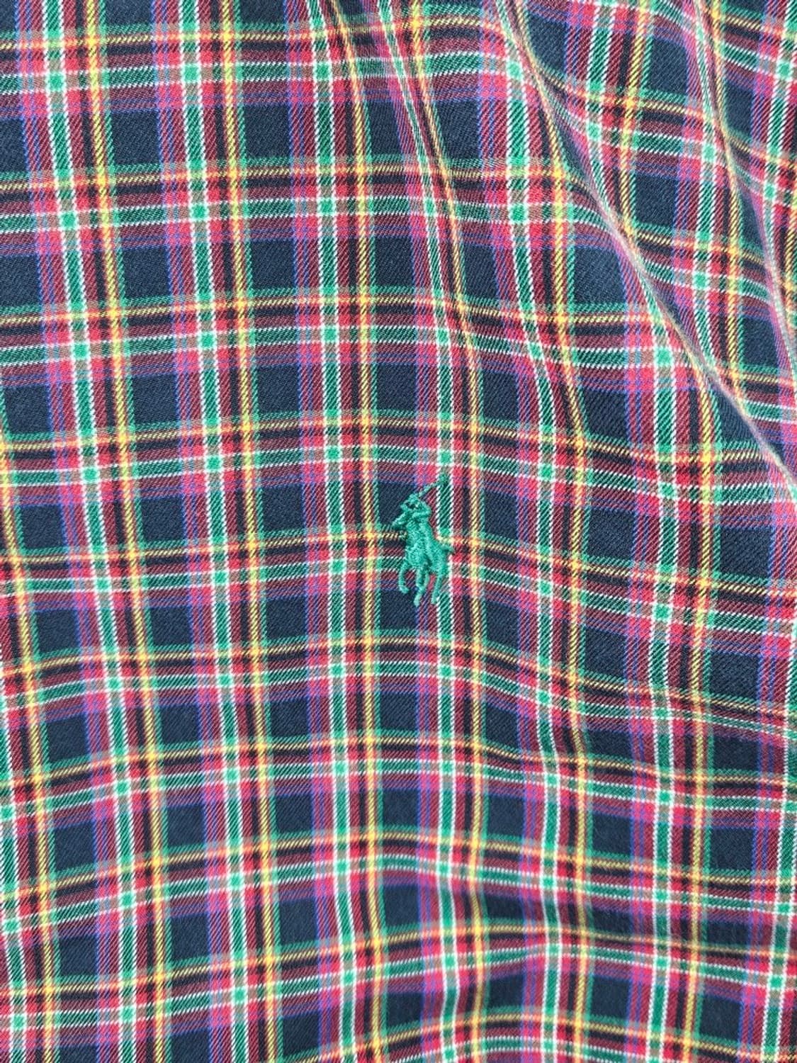 폴로랄프로렌 크롭 커스텀 체크 셔츠 ( XL ) / 11515 상품이미지7