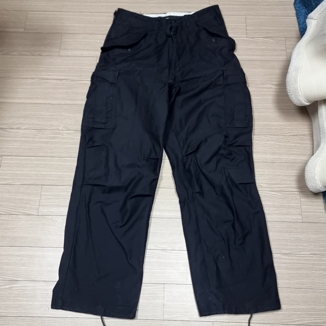 미군 m65바지 복각 블랙 카고 바지 남성용(31) 상품이미지1