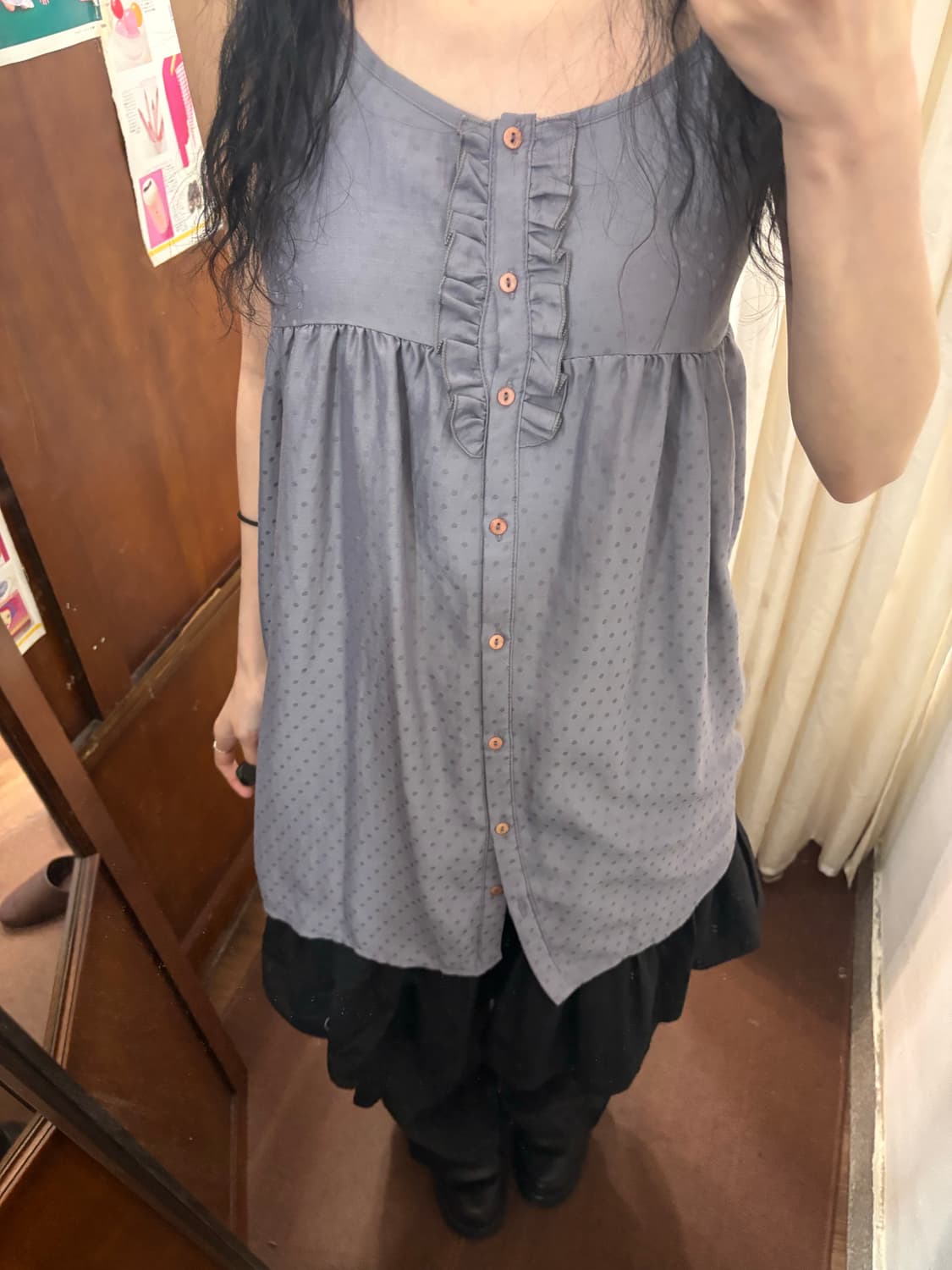 jpn vintage dot mini one-piece 상품이미지2