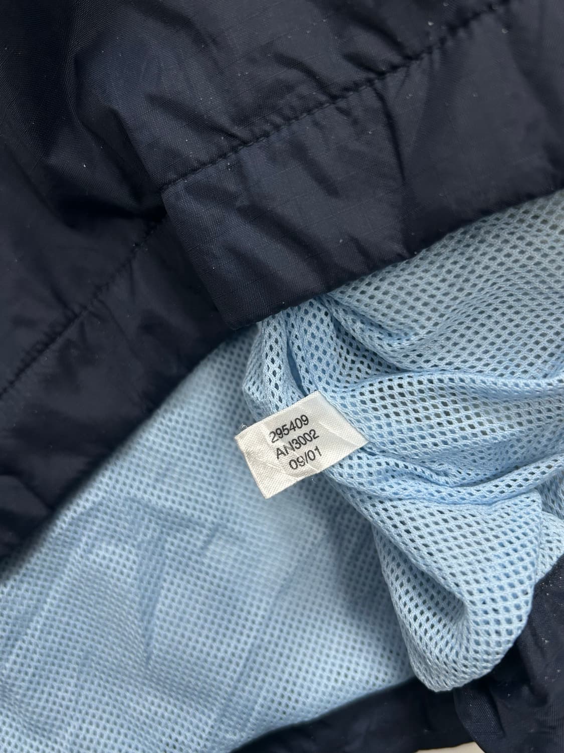 아디다스 스카이블루 배색 아노락 상품이미지7