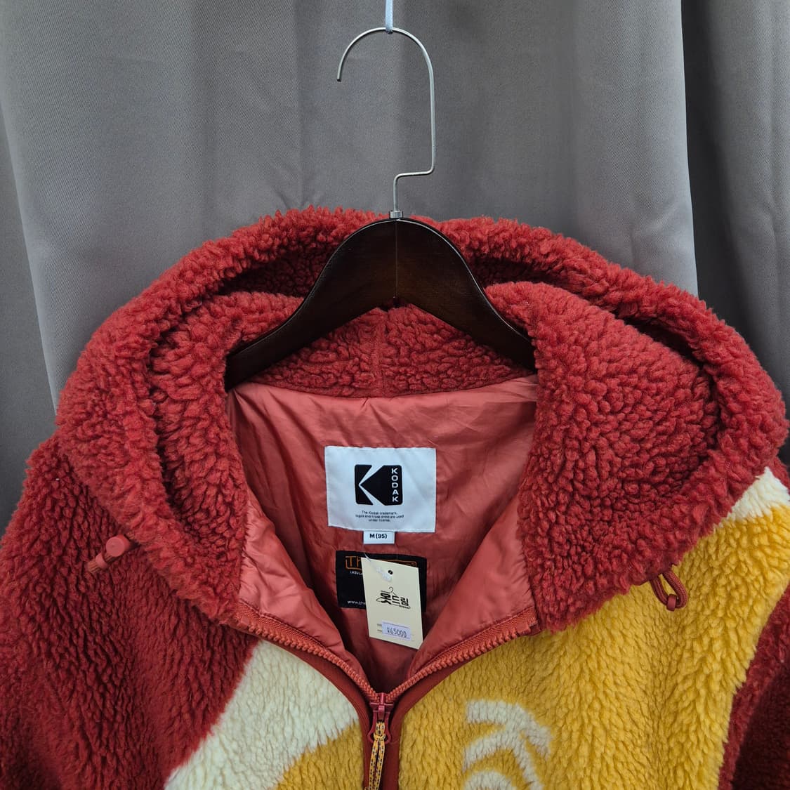 코닥 후리스 뽀글이 자켓 M 상품이미지2